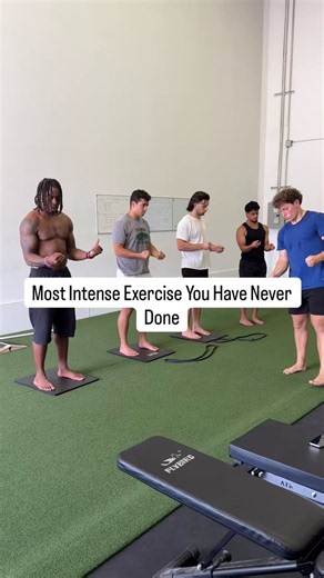 Most Intense Exercise You Have Never Done I consider this 1 exercise an entire workout because of how you feel after. What we are doing is using the wrists as the dial to lengthen the fascia through the elbow to shoulder to lats to low back - the whole back chain to the pelvis. The positioning of the fingers too creates the activation of the deep forearm muscles that connect all the way to the finger tip tendons in the hand. One of the athletes in this frame had a separated shoulder and after re