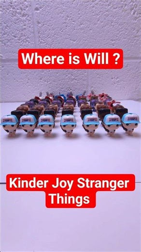 So Many DUPLICATES 😭 Stranger Things Funko Pop Kinder Joy #strangerthings #funkopop #kinderjoy