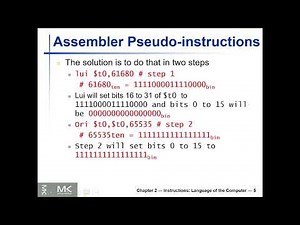 [10] MIPS Pseudo Instructions