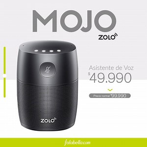 ¡Llegó a Falabella el asistente que faltaba en tu vida! Conoce el nuevo Asistente de Voz Mojo de Zolo, ahora con Google Assistant en español → http://bit.ly/2ALPHvk | Falabella