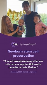 A small investment may offer our kids potential health benefits in their lifetime. | Cord Blood Registry