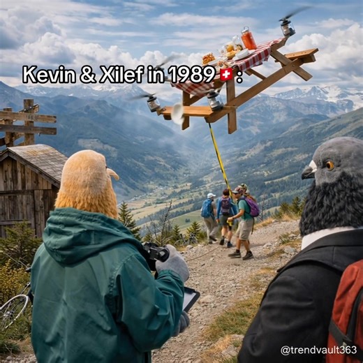 Absurdity on a Mountain Hike: 1989