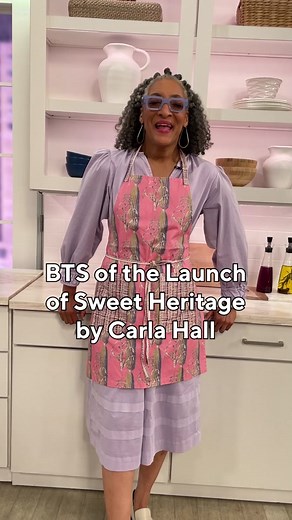 In case you missed it!✨ Last week we welcomed #CarlaHall to the QVC family!❤️ Check out the behind-the-scenes from Carla Hall's first time at QVC Studio Park for the launch of her collection, Sweet Heritage, in front of a LIVE studio audience with #DavidVenable !🎉 #SweetHeritage#ITKWD #LoveQVC
