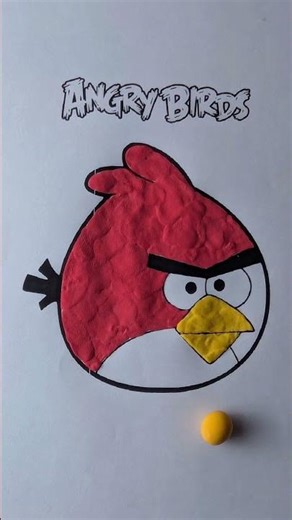 how to color angry bird. #angrybird #coloring