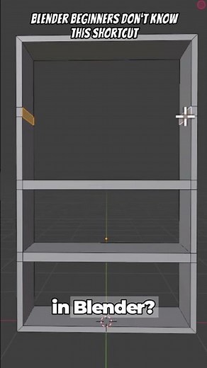 Blender Beginners Don't Know This Shortcut 🔥 #blender #blendertips #blenderbeginner #3dmodeling