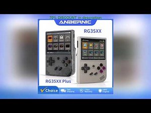 A must-have product! ANBERNIC RG35XX Plus/RG35XX Retro Handheld Game Console 3.5? IPS Screen Linux