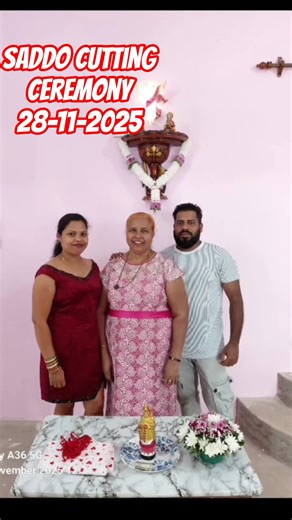 Valancy's Saddo Cutting Ceremony ✨❤ 28-11-2025 #goanvlogger #konkani #goanwedding #konkanivlog