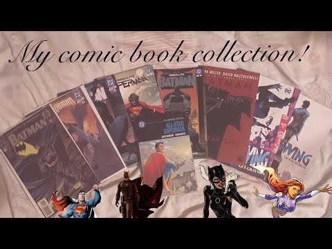 [ASMR] My DC comic book collection! (Tapping, page turning, reading)