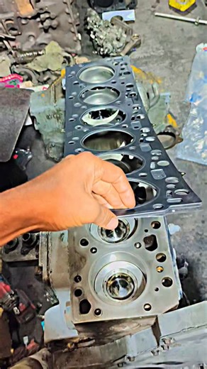 Nasir Khan on Instagram: "Tata Bs4 engine #reelsvibeo #repairing #engine #nk_mechanic_work"