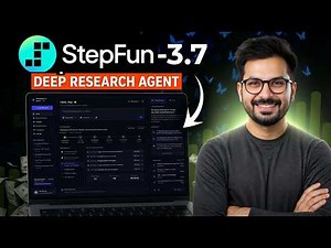 Step 3.7 Flash: How to build a Fully Autonomous AI Research Agent - Best AI Model for Deep Research