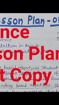 5E science lesson plan b.ed 2nd year | ignou lesson plan format for b.ed | lesson plan