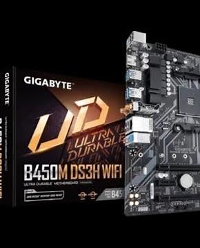 Gigabyte B450M DS3H WIFI Unboxing with WD 512GB NVME HIGH SPEED SSD & ADATA 16GB DDR4 RAM 3200MHZ