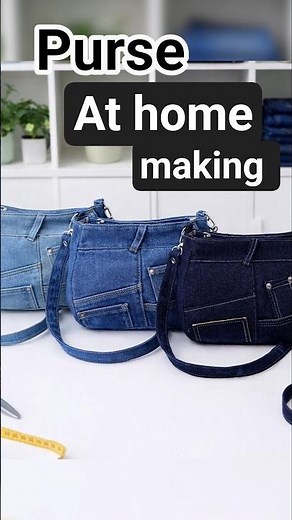 #diy #sewing #cuttingandstitching #bagsewing purse making from clothes #ussewtips #bag