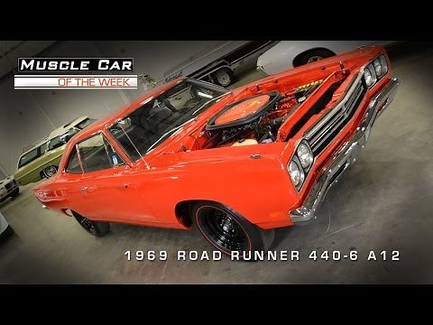 1969 Plymouth Road Runner A12 Muscle Car Of The Week Video #2