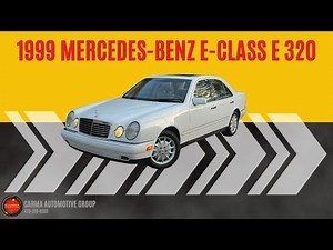 1999 Mercedes Benz E Class E 320 Sedan 4D