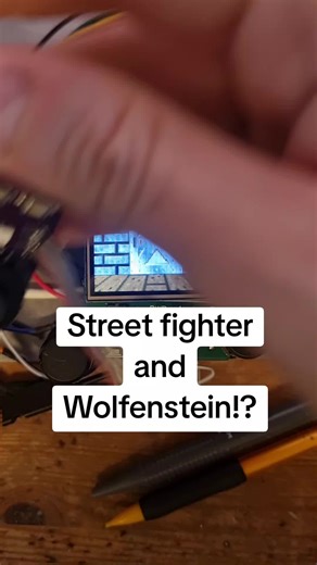 Jonas Jarvoll | I built this controller for my Street Fighter clone. - 6 buttons - 2 shoulder buttons - Analog stick - Power on LED - RGB status LED... | Instagram