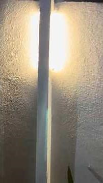 Lâmpada t8 led 3000k iluminação de área externa #jardim #arquitetura #obra #iluminação #iluminacion