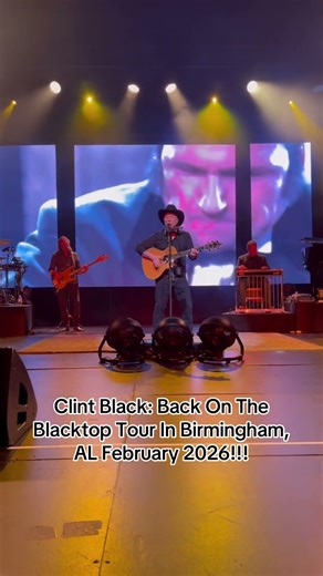 Country Legend Clint Black Performs At The Historic Alabama Theater In Downtown Birmingham!!!!