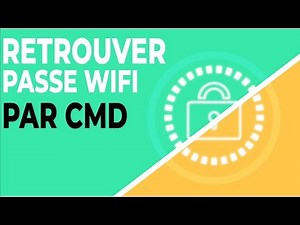 Par l'invite de commandes Retrouver le mot de passe Wifi SSID 2020 ►Tuto Fr