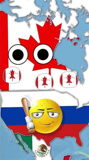 What If the United States of America and Russia Swapped Places? 🌍⚔️🔥 #shorts #geography