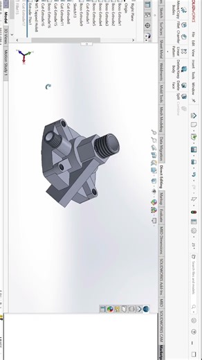Master SolidWorks in Minutes! 🔥 Beginner to Pro #automobile #cadmodel #learning #solidworks #shorts