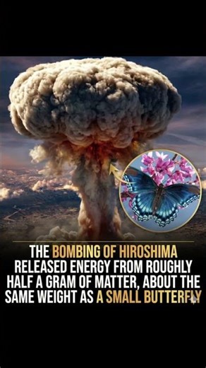 ⚛️ Einstein’s Equation Explained: How Half a Gram of Matter Powered Hiroshima