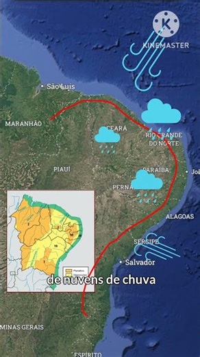 Por que o Nordeste é tão seco? #geografia #curiosidades #brasil #nordeste #caatinga