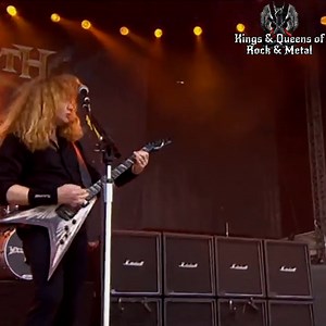297K views · 2.2K reactions | Megadeth - Symphony Of Destruction | Kings & Queens of Rock & Metal | Facebook