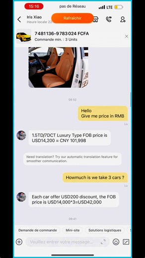 25K views · 442 reactions | Analysons le prix de cette voiture sur Alibaba #voiture #mecanicien #sonyauto #ecommerce #alibaba #creatorstudio #iphone | 퐄퐦퐦퐚퐧퐮퐞퐥 퐍퐨퐮퐝퐞퐦 퐎퐟퐟퐢퐜퐢퐞퐥 | Facebook