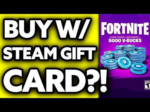 How To Buy V Bucks on PC with Steam Gift Card (2025)