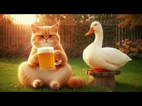 Momo & The Friends 🐾 | When a Chubby Cat Meets a Farm Full of Trouble! 😂