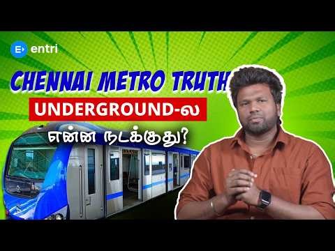 Chennai Metro Phase 2 Explained in Tamil | Epdi Build Panraanga?