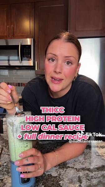 MadelaineRascan (@madelainerascan) - Cottage Cheese Sauce Recipe for Healthy Meals