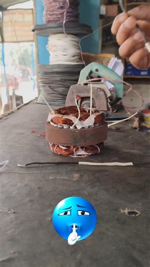 fan winding and fan connection 😨😱😱