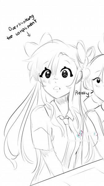 Delulu Crush Scenarios Drawing Compilation