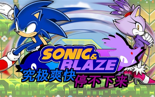 究极爽快！停不下来！SONIC AND BLAZE [索尼克和布雷兹]