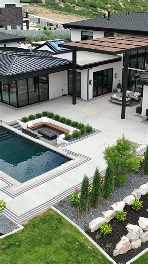 Poolside From Above 🚁