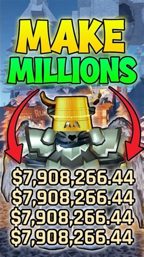 The Forge BEST Money Making Method Make MONEY FAST! - How To Make Money Fast In The Forge! #shorts