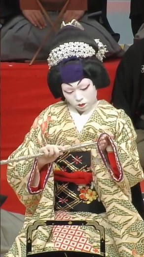 Shōfuda-tsuki | Root Kusazuri with Official Tag #japan #japanese #dance #kabuki #japanesedance
