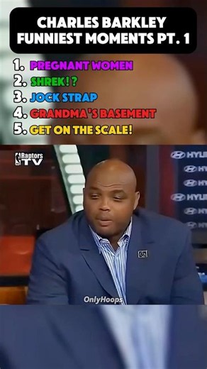 Charles Barkley's Funniest Moments Pt.1