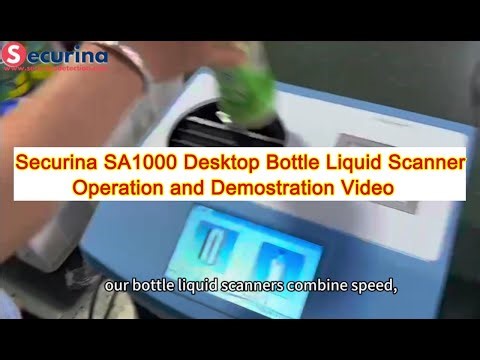 SA1000 Bottle liquid scanner new liquid explosive detectors from Securina