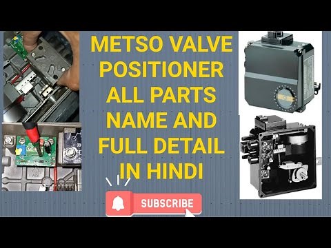 Metso valve positioner NE series basic details of internal parts