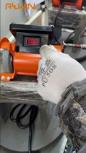 The Allwin 3-inch Bench Grinder features both a WA wheel and a standard wheel 🤩