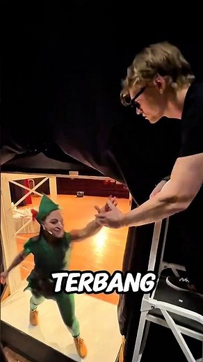 The Secret of Peter Pan's Flying Stage ‼️✨🎭