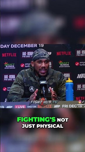 Aj Talks About Taking Jake Paul’s Soul 😳 #jakepaul #anthonyjoshua #boxing #eddiehearn