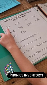 We've got a FREE Phonics Decoding Inventory that you can use for placing your students in their small groups! I'd love to share it with you! 🥰 Comment INVENTORY if you need the link! | Education to the Core
