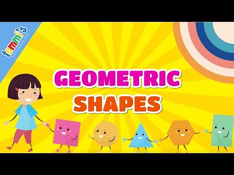 Learning Geometric Shapes 🟢 🟦 simple & easy 👶 Preschool