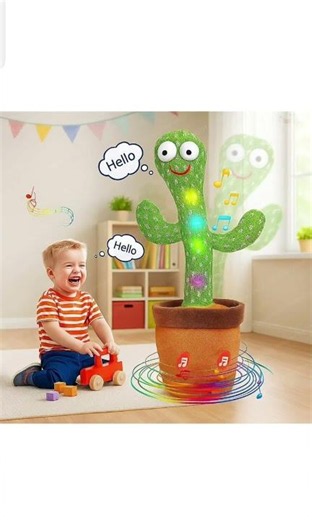 Rs 399 Talking Cactus Toy for Kids - Musical Dancing, Speaking Cactus Toy for Babies 😁 #trending