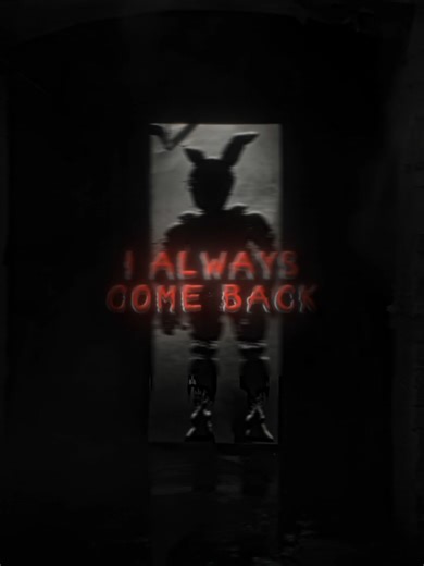 They always come back... 💀 #it #fnaf #pennywise #springtrap #edit #viral #aftereffects