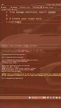 How to get output "#Hello World" using Httpresponse in #django
